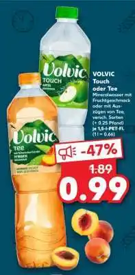 Kaufland VOLVIC Touch oder Tee Angebot