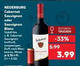 Kaufland NEDERBURG Cabernet Sauvignon oder Sauvignon Blanc Angebot