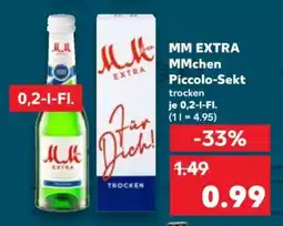 Kaufland MM EXTRA MMchen Piccolo-Sekt Angebot