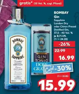 Kaufland Bombay Gin Angebot