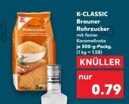 Kaufland K-CLASSIC Brauner Rohrzucker Angebot