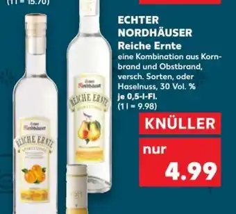 Kaufland Echter Nordhäuser Reiche Ernte Angebot