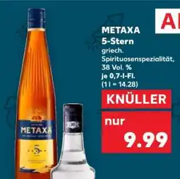 Kaufland METAXA 5-Stern Angebot