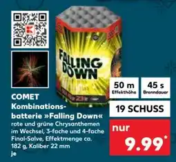 Kaufland COMET Kombinationsbatterie Falling Down Angebot
