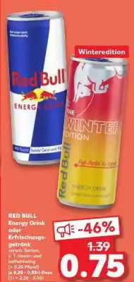 Kaufland RED BULL Energy Drink oder Erfrischungsgetränk Angebot