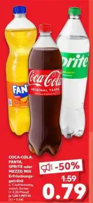 Kaufland Coca-Cola, Fanta, Sprite oder Mezzo Mix Angebot