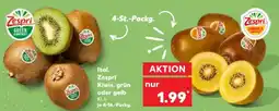 Kaufland Ital. Zespri Kiwis, grün oder gelb Angebot