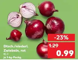 Kaufland Dtsch./niederl. Zwiebeln, rot Angebot