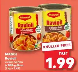 Kaufland Maggi Ravioli Angebot