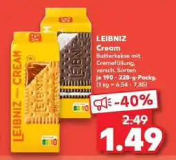 Kaufland LEIBNIZ Cream Angebot