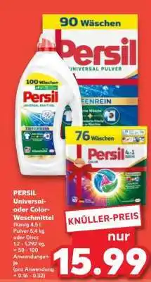 Kaufland PERSIL Universal- oder Color- Waschmittel Angebot