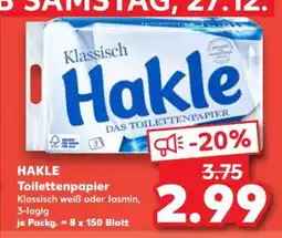 Kaufland Hakle Toilettenpapier Angebot