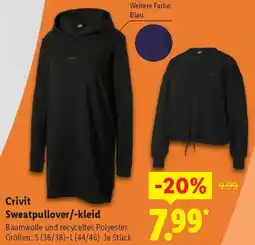 Lidl Crivit Sweatpullover/-kleid Angebot
