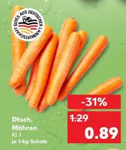 Kaufland Dtsch. Möhren Angebot