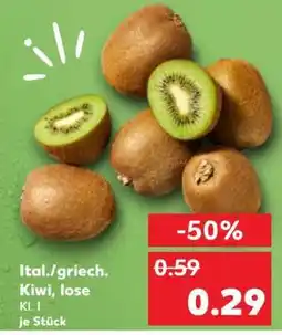 Kaufland Ital./griech. Kiwi, lose Angebot