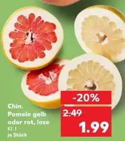 Kaufland Chin. Pomelo gelb oder rot, lose Angebot