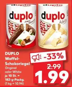 Kaufland DUPLO Waffel- Schokoriegel Angebot