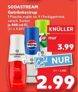 Kaufland Sodastream Getränkesirup Angebot