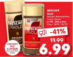 Kaufland Nescafé Gold Angebot