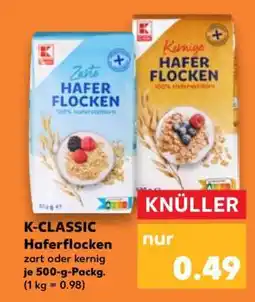 Kaufland K-CLASSIC Haferflocken Angebot