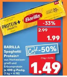 Kaufland BARILLA Spaghetti Protein+ Angebot