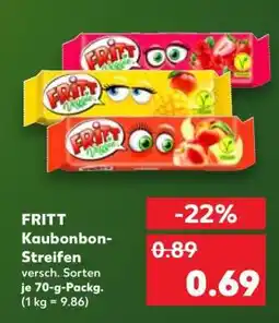 Kaufland FRITT Kaubonbon- Streifen Angebot