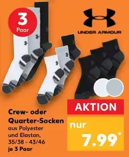 Kaufland Crew- oder Quarter-Socken Angebot