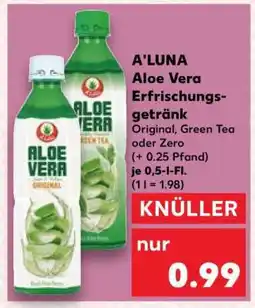 Kaufland A'LUNA Aloe Vera Erfrischungsgetränk Angebot
