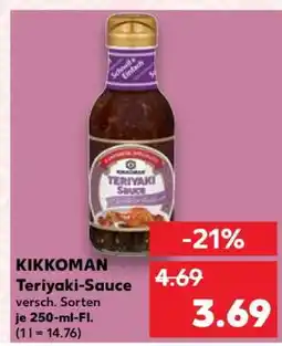 Kaufland KIKKOMAN Teriyaki Sauce Angebot