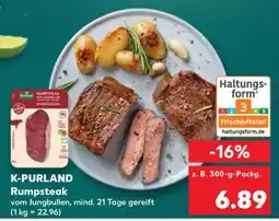 Kaufland K-PURLAND Rumpsteak Angebot