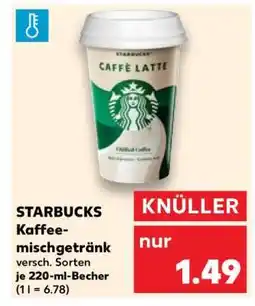 Kaufland STARBUCKS Kaffee-mischgetränk Angebot