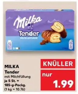 Kaufland MILKA Tender Angebot