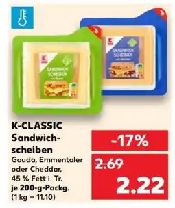Kaufland K-CLASSIC Sandwichscheiben Angebot