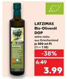Kaufland LATZIMAS Bio-Olivenöl DOP Angebot
