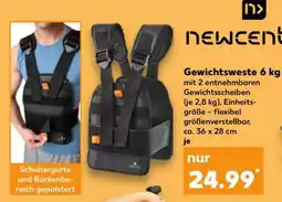 Kaufland Gewichtsweste 6 kg Angebot