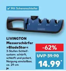 Kaufland LIVINGTON Messerschärfer BladeStar Angebot
