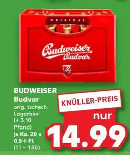 Kaufland Budweiser Budvar Angebot