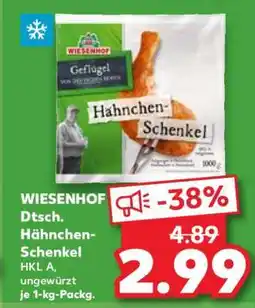 Kaufland WIESENHOF Dtsch. Hähnchen-Schenkel Angebot
