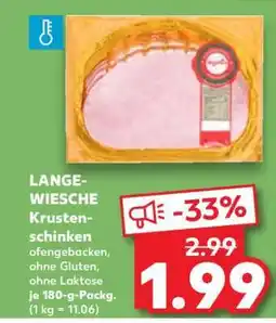 Kaufland LANGE-WIESCHE Krustenschinken Angebot