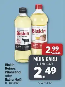 Famila Nord Ost Biskin Reines Pflanzenöl oder Extra Heiß Angebot