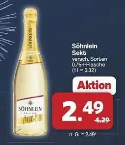 Famila Nord Ost Söhnlein Sekt Angebot