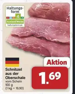 Famila Nord Ost Schnitzel aus der Oberschale Angebot
