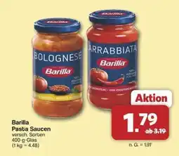 Famila Nord Ost Barilla Pasta Saucen Angebot