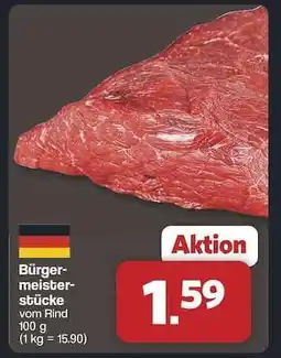 Famila Nord Ost Bürgermeisterstücke vom Rind Angebot