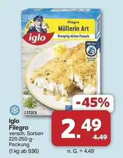 Famila Nord Ost IGLO Filegro Angebot