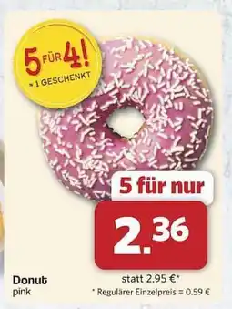 Famila Nord Ost Donut pink Angebot
