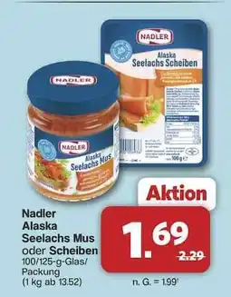 Famila Nord Ost Nadler Alaska Seelachs Mus oder Scheiben Angebot
