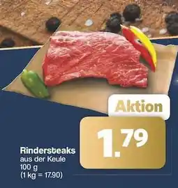 Famila Nord Ost Rindersteaks aus der Keule Angebot