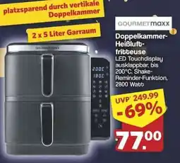Famila Nord Ost GOURMETmaxx Doppelkammer-Heißluftfritteuse Angebot