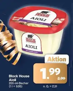 Famila Nord Ost BLOCK HOUSE Aioli Angebot
